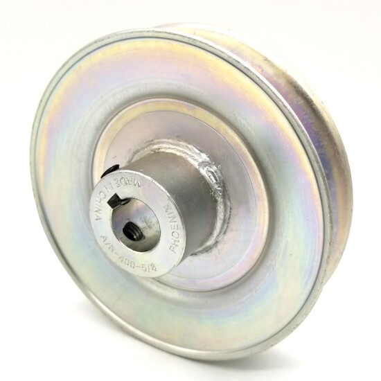 4” Steel V-Groove Drive Pulley 5/8” Bore
