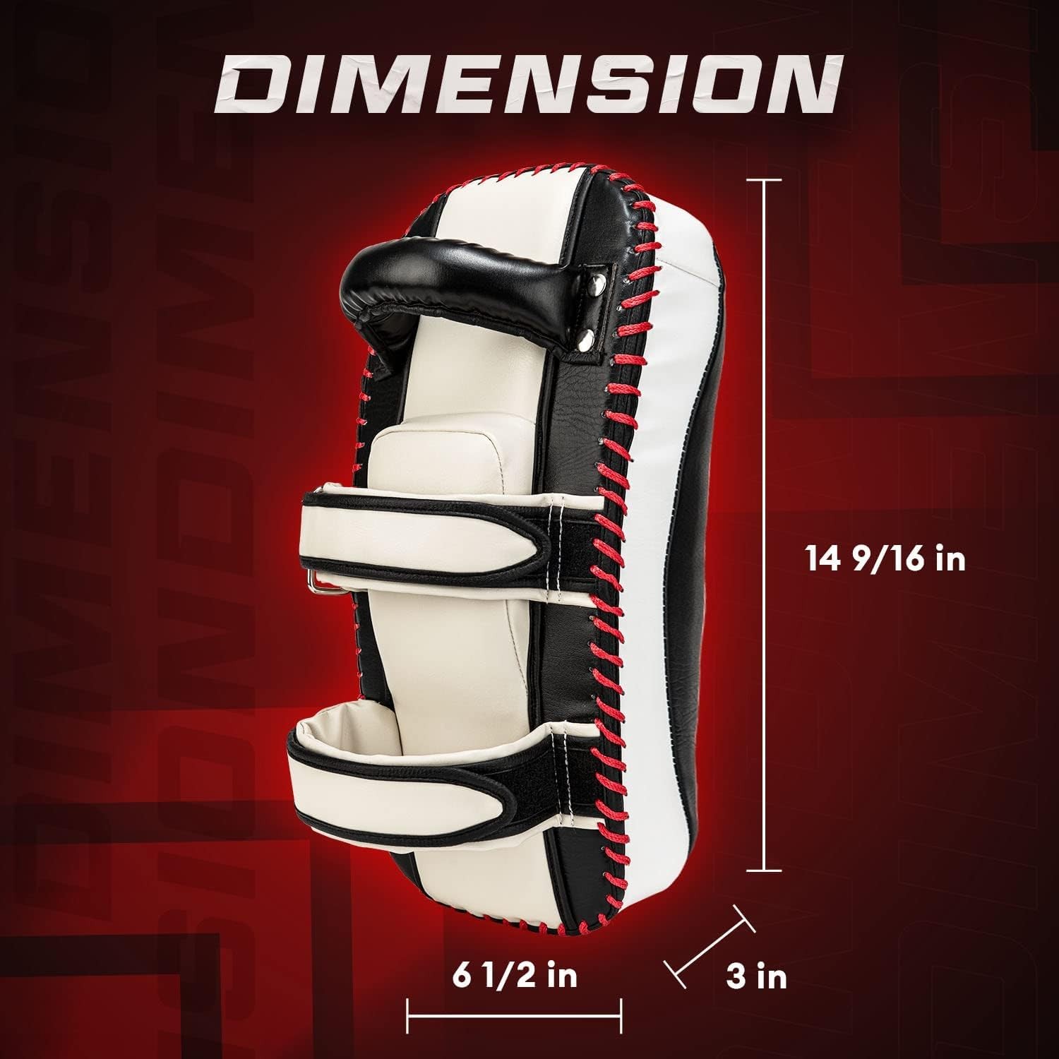 Yes4All Thick Boxing Strike Curved Thai Pad Mma Strike Kick Shield Coaching