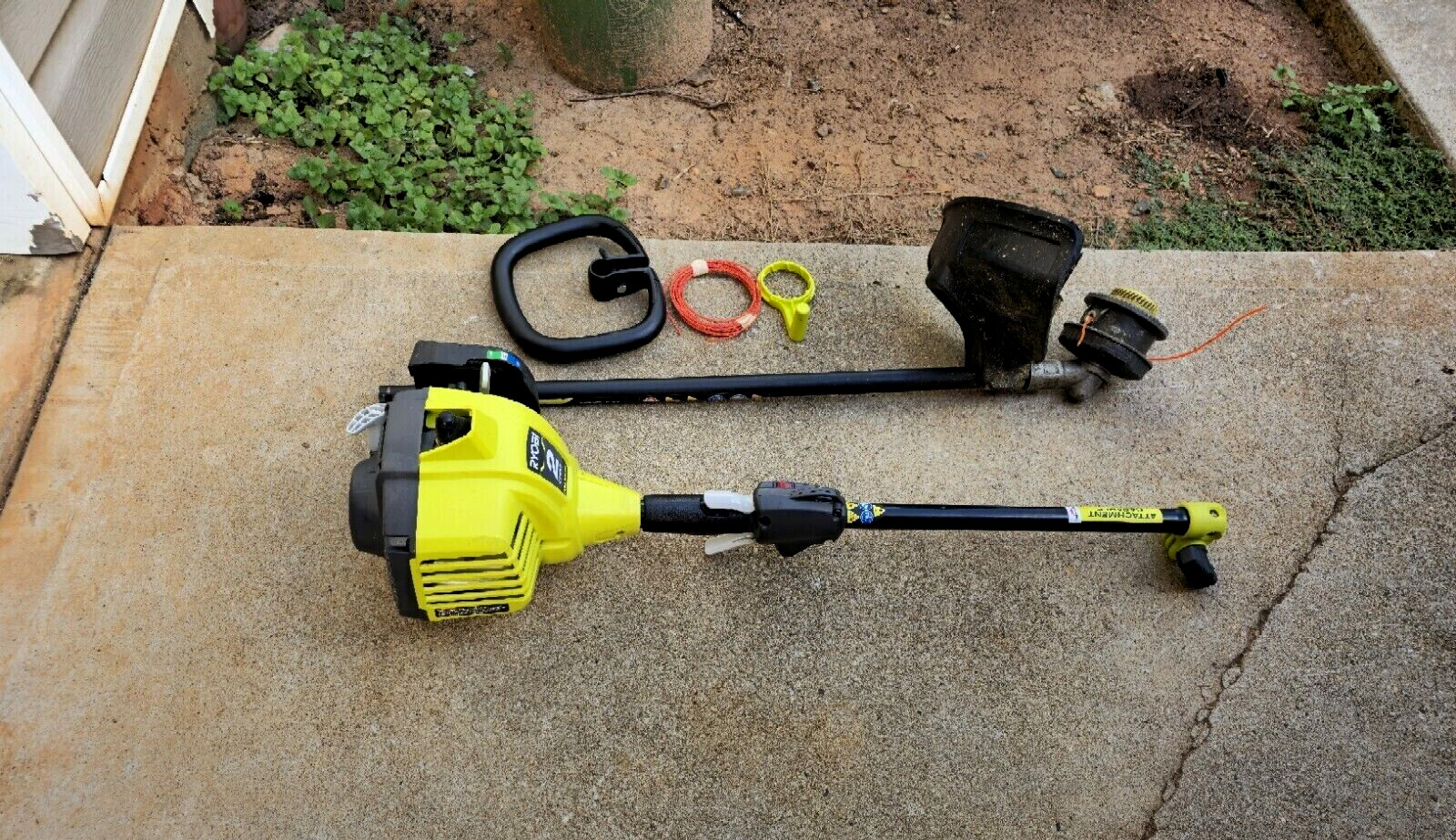 RYOBI 25cc 2-Cycle Gas Straight Shaft String Trimmer – USED – Attachment Capable