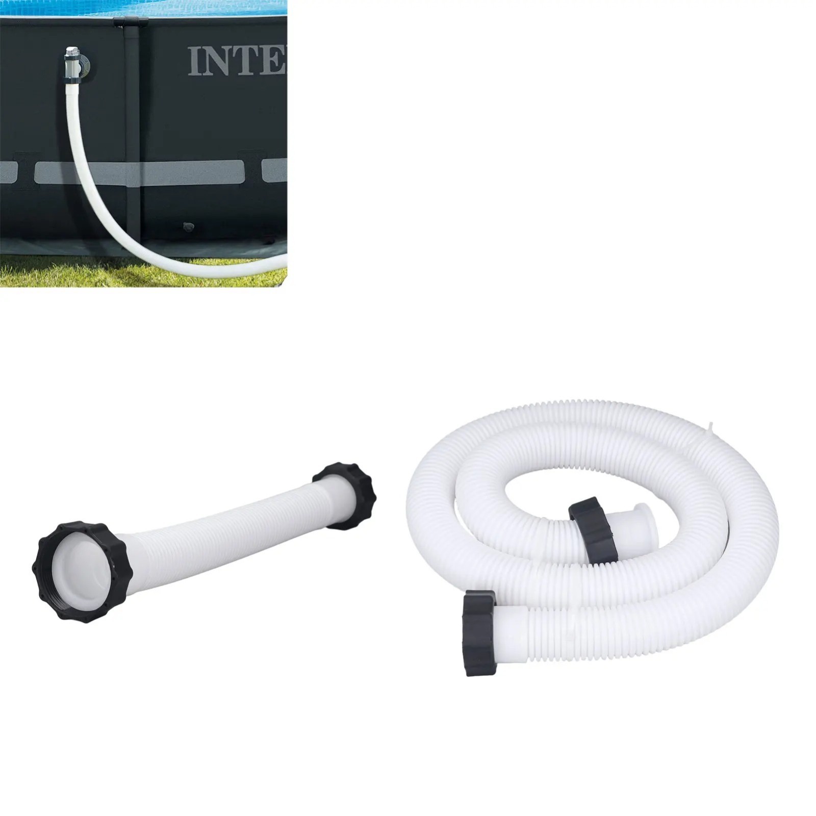 1PC Intex 1-1/2 inch Accessory Hose Above Ground Pool Pump Replacement 1.5″