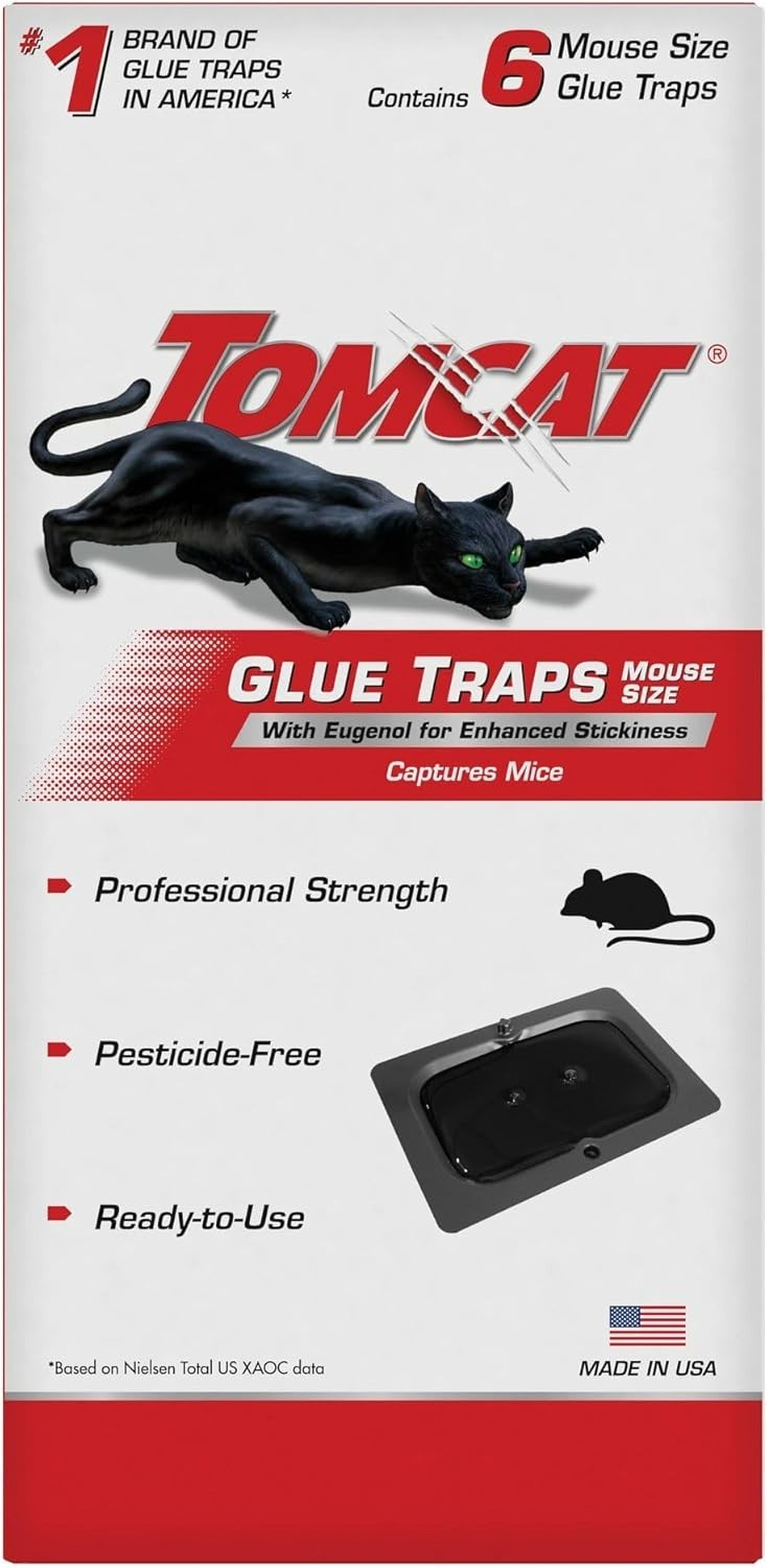 Glue Traps Mouse Size with Eugenol for Enhanced Stickiness – Sticky Pads For …