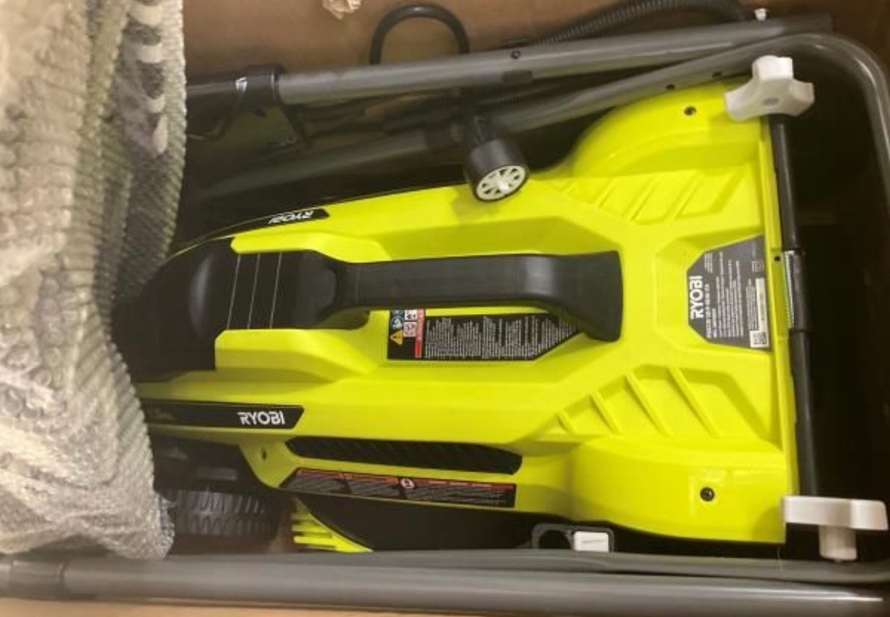 RYOBI 13 in. 11 Amp Corded Electric Walk Behind Push Lawn Mower