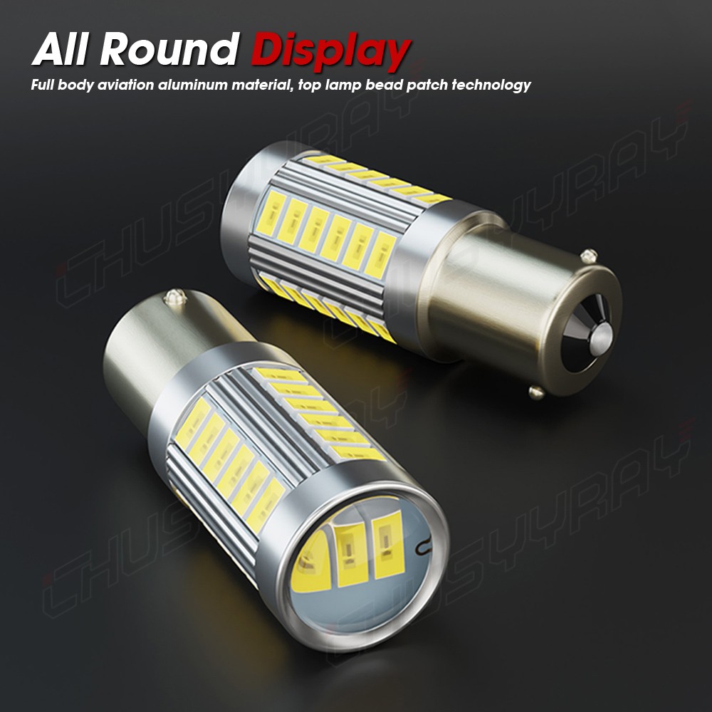 3 Pack BA15s 1141 Base LED for Bulb AD2062R Deere Tractor 12volt