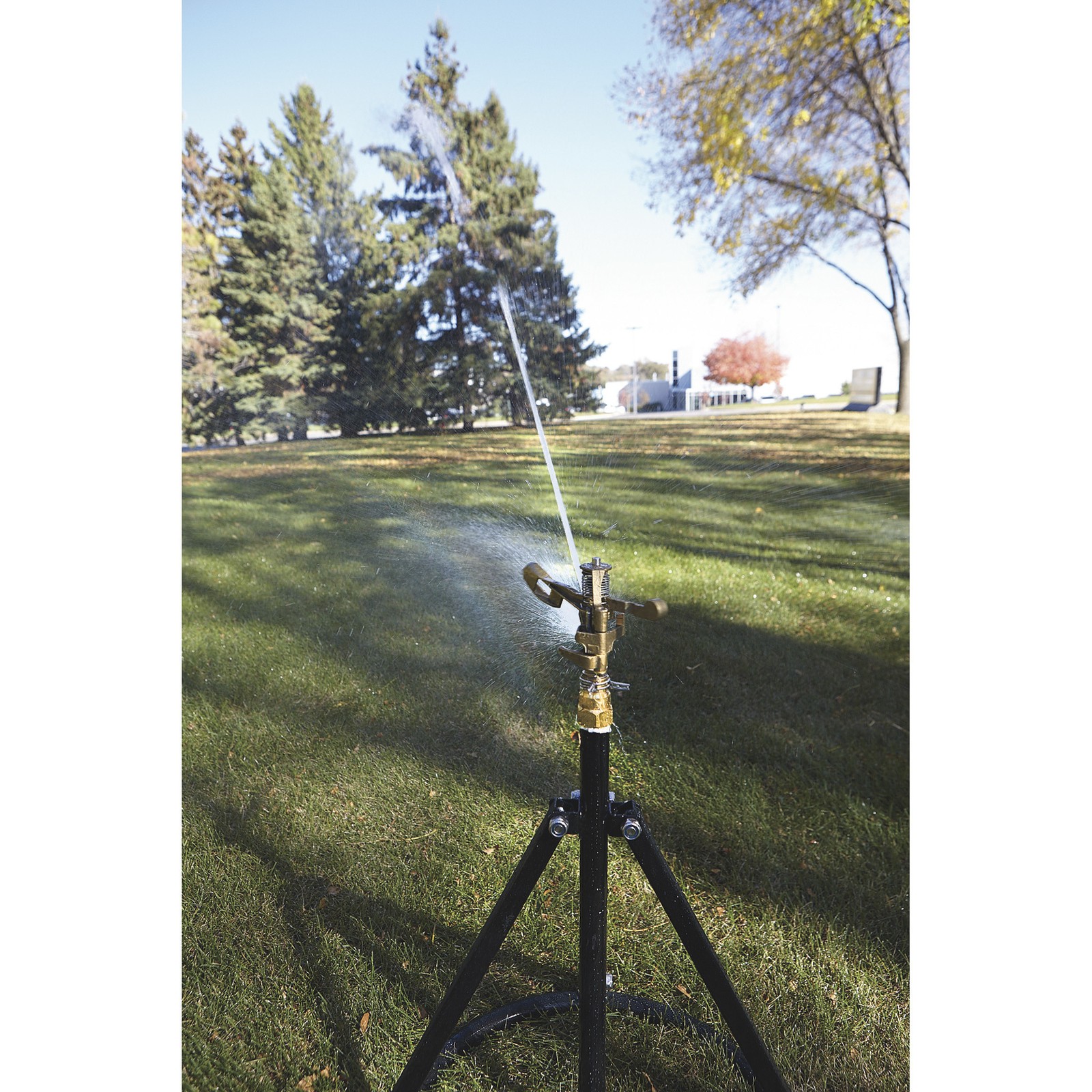Strongway Sprinkler 3/4in. Head with 2 Nozzles, up to 10 GPM, 100ft. Dia., 7800