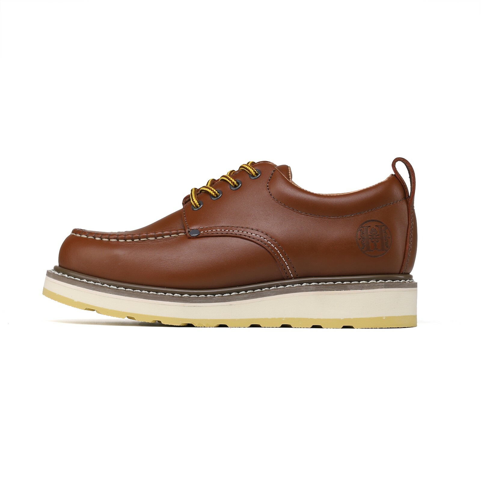 Men’s Stylish Classic 4″SureTrack Soft Toe Leather Work Boot-Brown 82994