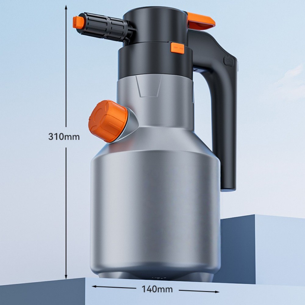 Electric Foam Sprayers 2L Pressurized Rechargeable Home Garden Car Wash Cleaning