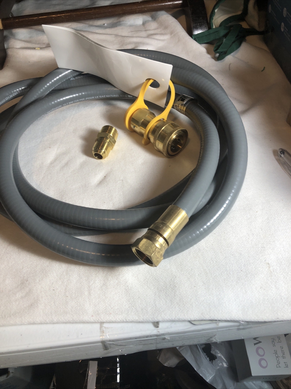 Gassal Gas Hose For Natural Gas with Quick Connect 1/2″ x 10 Ft