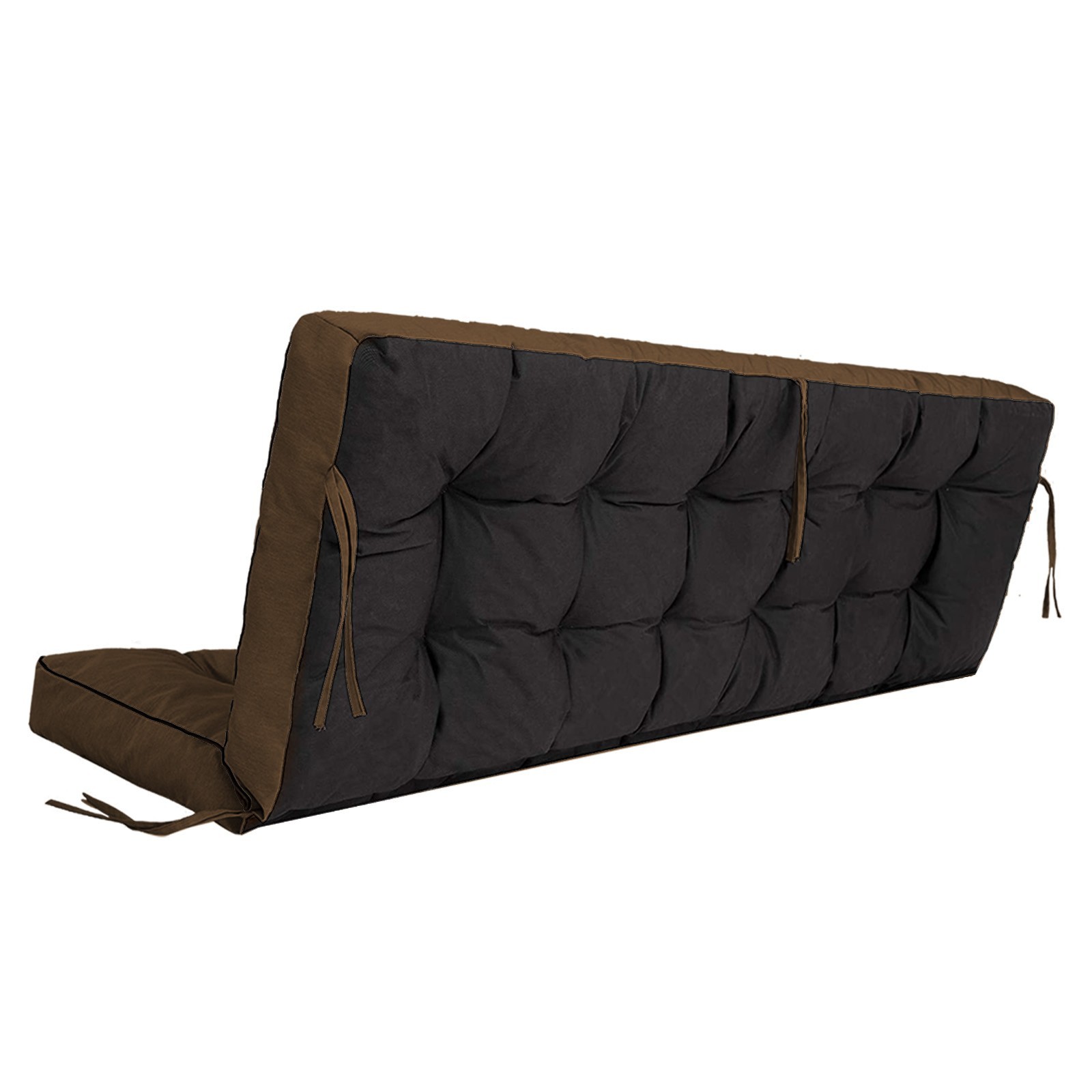 Outdoor Swing Cushions 55‘’ Comfortable 2-3 Seat Pation Swing Pad For Backyard