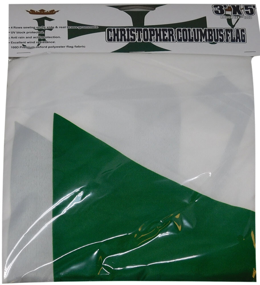 Chrsitopher Columbus 100D Woven Poly Nylon Flag 3×5 3’x5′ Grommets Heavy Duty