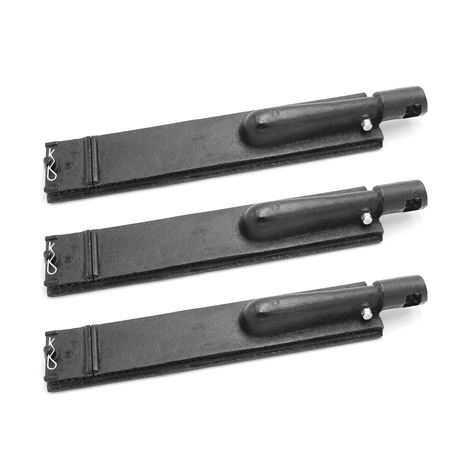 Hongso 15 3/4 Inches Cast Iron Burner Replacement for BBQ Barbeques Galore Turbo