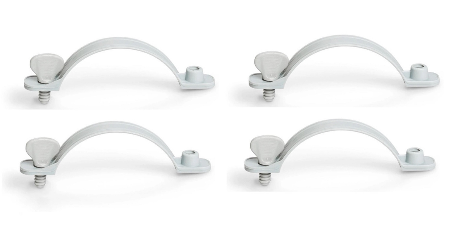 Replacement Intex 11489 11/4in Dia Plastic Hose Clamp 4Pack