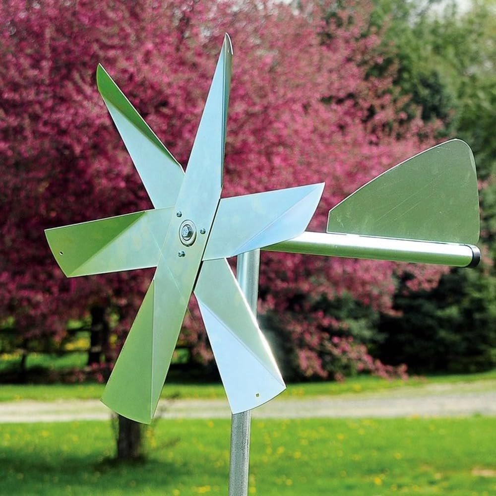 Lehman’S Mole Chasing Humane Deterrent Windmill Covers 20,000 Feet Using Vibrati