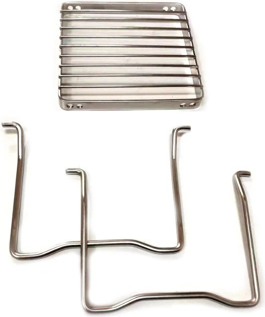 Mini Camping Grill Foldable 304 Stainless Steel Portable BBQ Rack Stove Stand…