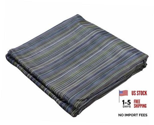 10’x16′ 10oz Multi Mesh Tarp PVC Coated Poly Shade ROLL-Off