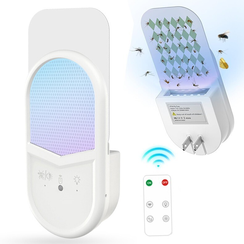 Electric Plug in Mosquito killer Zapper Lamp Indoor Fly Bug insect UV LED Trap