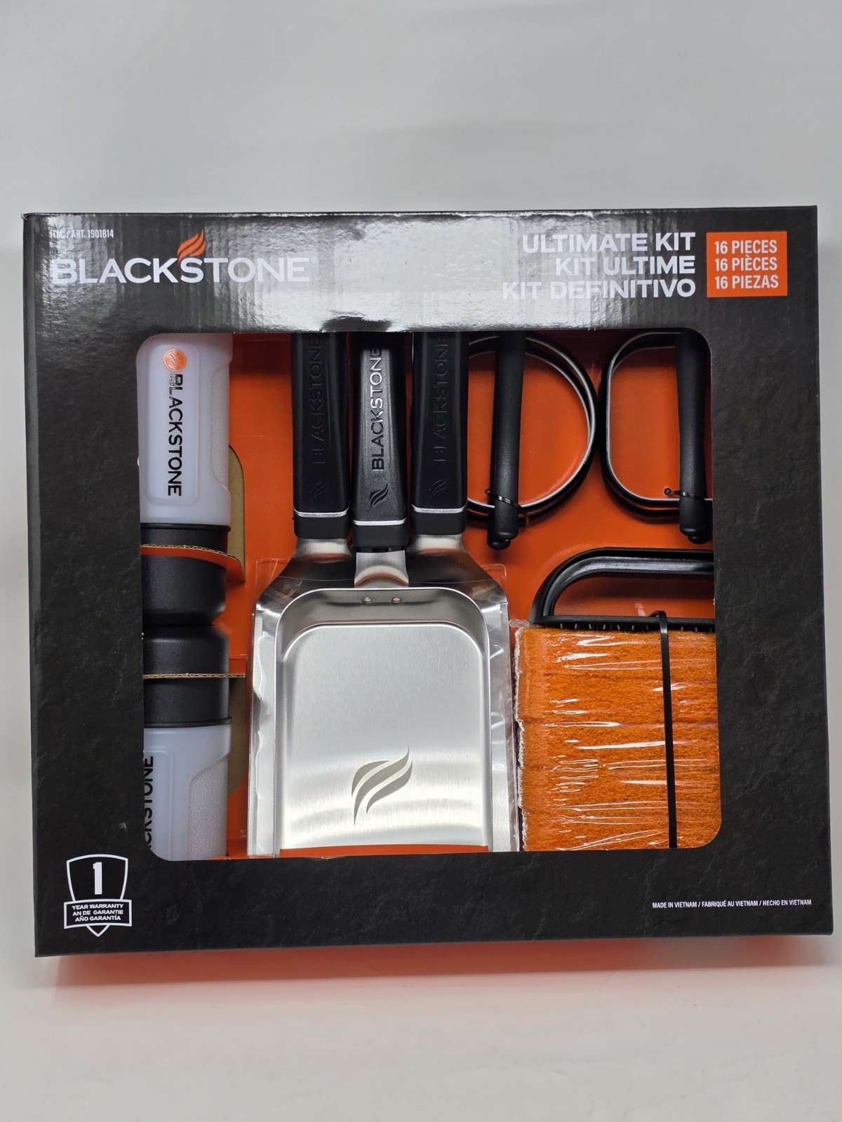 Blackstone Ultimate Griddle Kit 16 Piece BBQ Grill Accessories Tool Set NEW