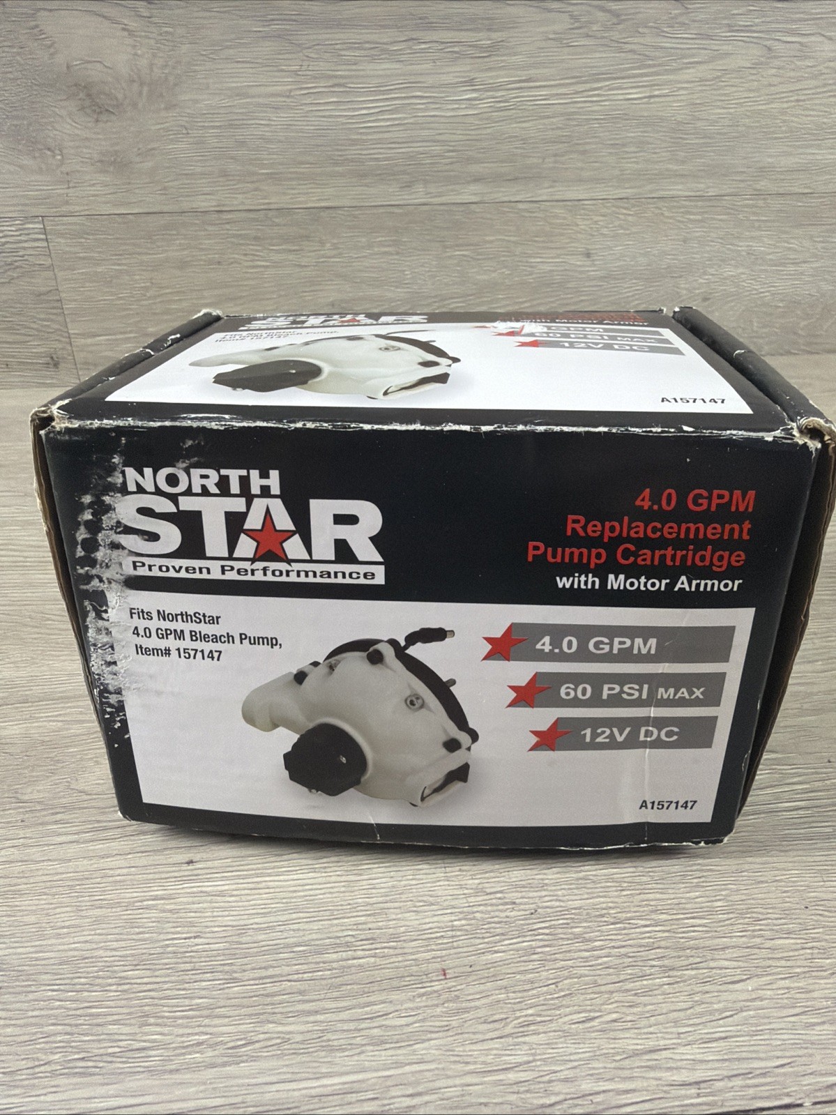 North Star Replacement 4.0 GPM 60 PSI Bleach Pump Cartridge 157147