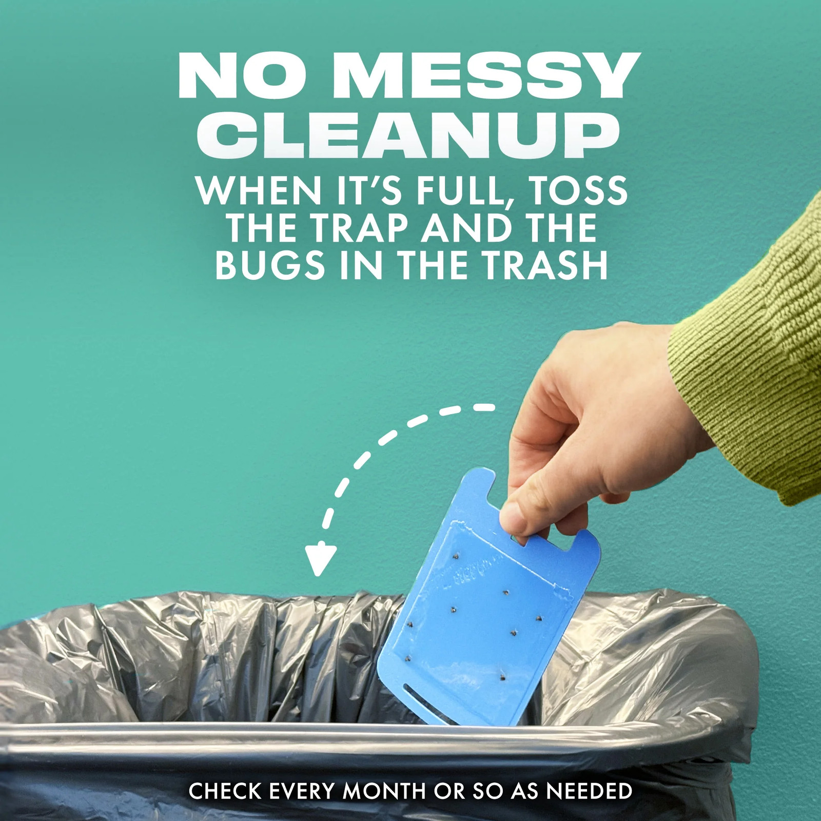 Light Trap Refills Fly Trap Bug Killer, 4 Count