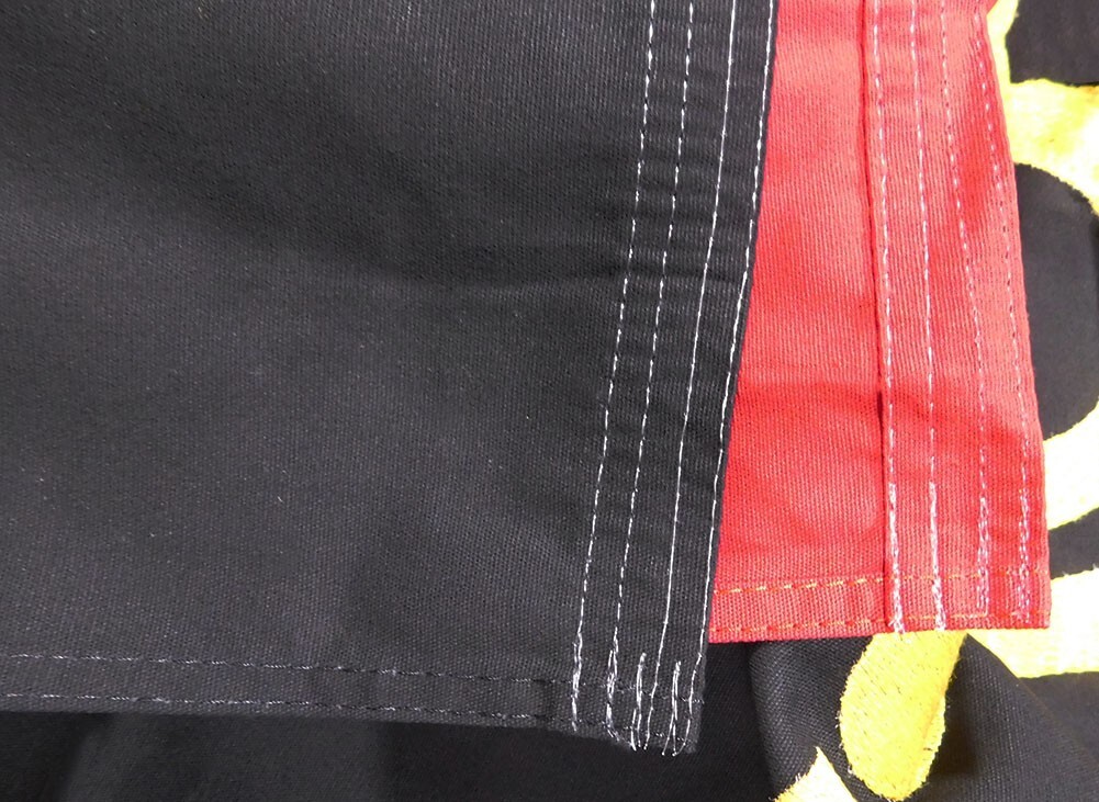 Ukraine Resistance Red Black 3×5 3’x5′ Premium Quality 100% Cotton Flag 2 Clips