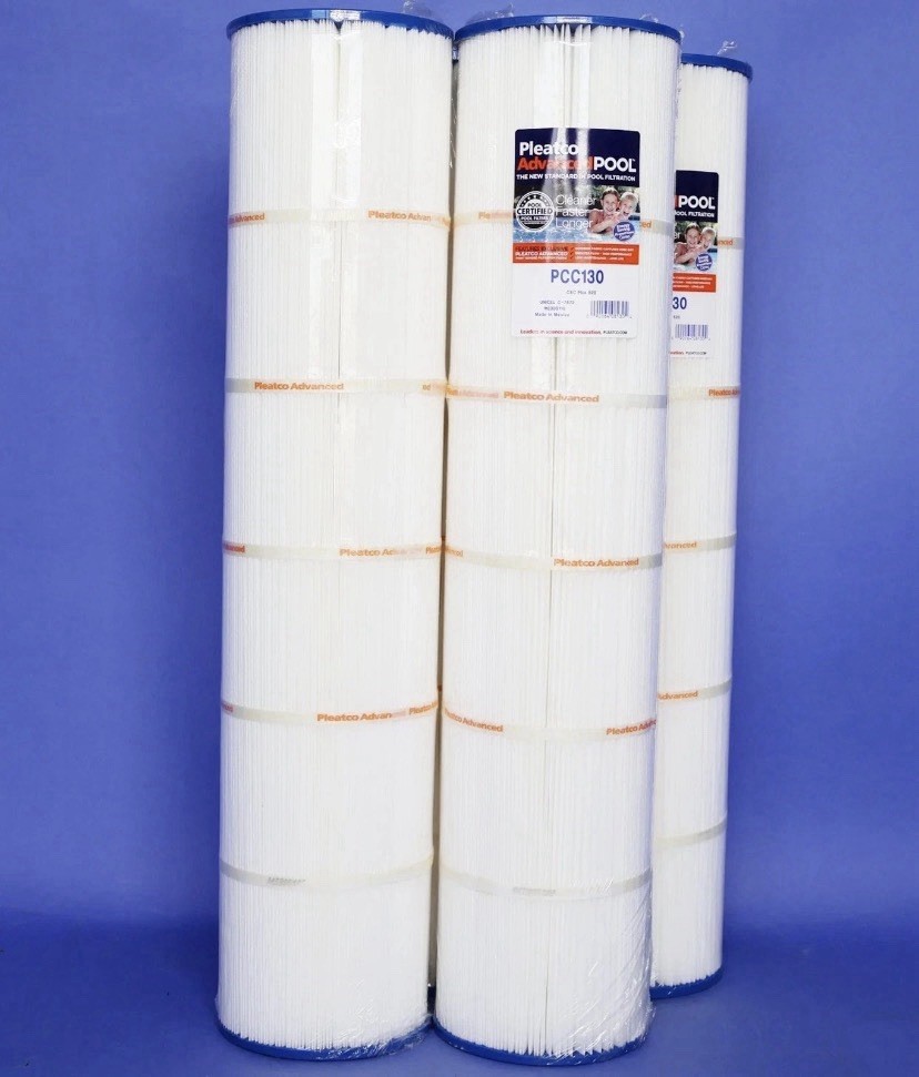 Pleatco PCC130-PAK4-EC Pool Filter Cartridge Replacement for Unicel: C-7472-4,