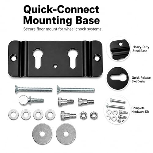 TK-3000 Trailer-Stop Adapter Kit, Quick Connect Floor Mount Bracket for