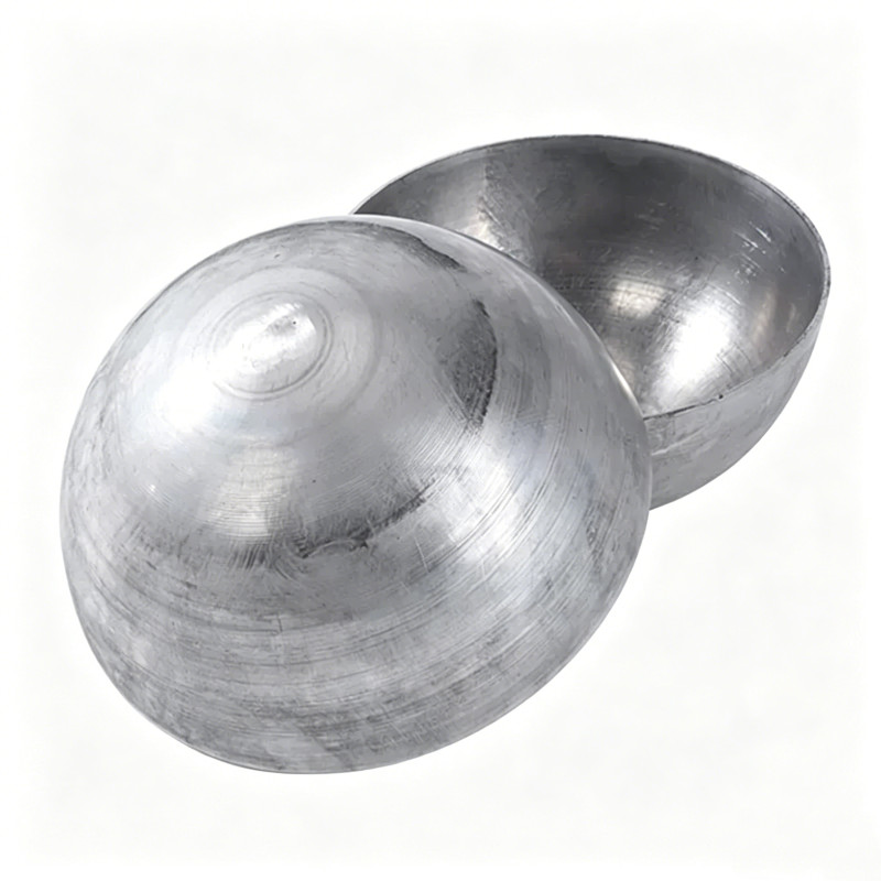 Aluminum Hemisphere Hollow Half Ball Ø20mm-500mm Railing End Cap Ornament Decor