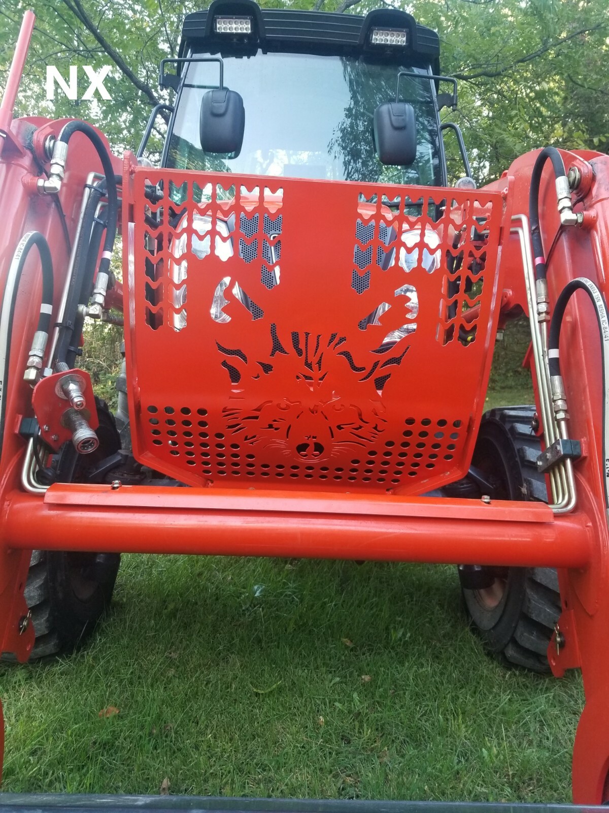 Kioti Tractor Grille / Brush Guard Inserts: NS & NX Models