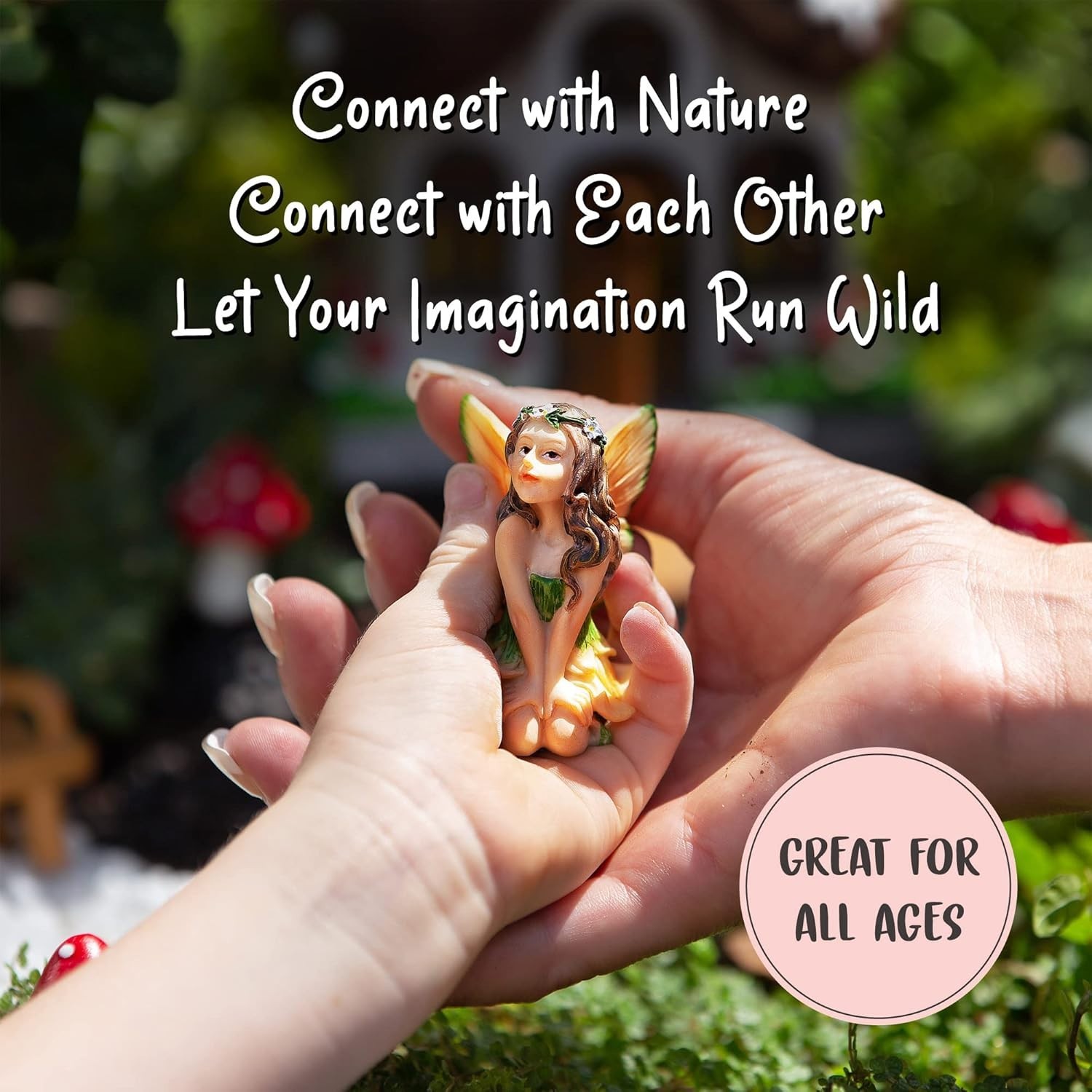 Enchanting Fairy House with LED Light