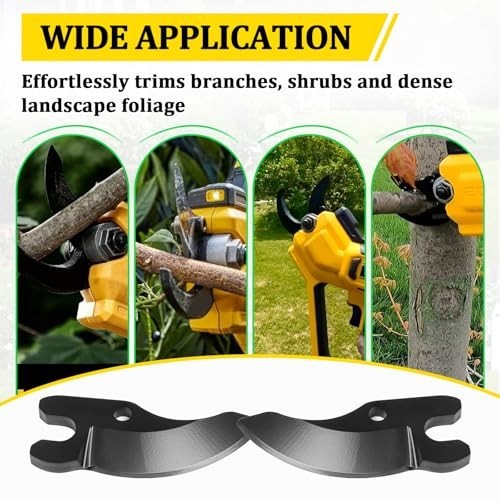 2 Packs Replacement Pruning Shear Blades for Cordless Pruner DCPR320, 20V MAX