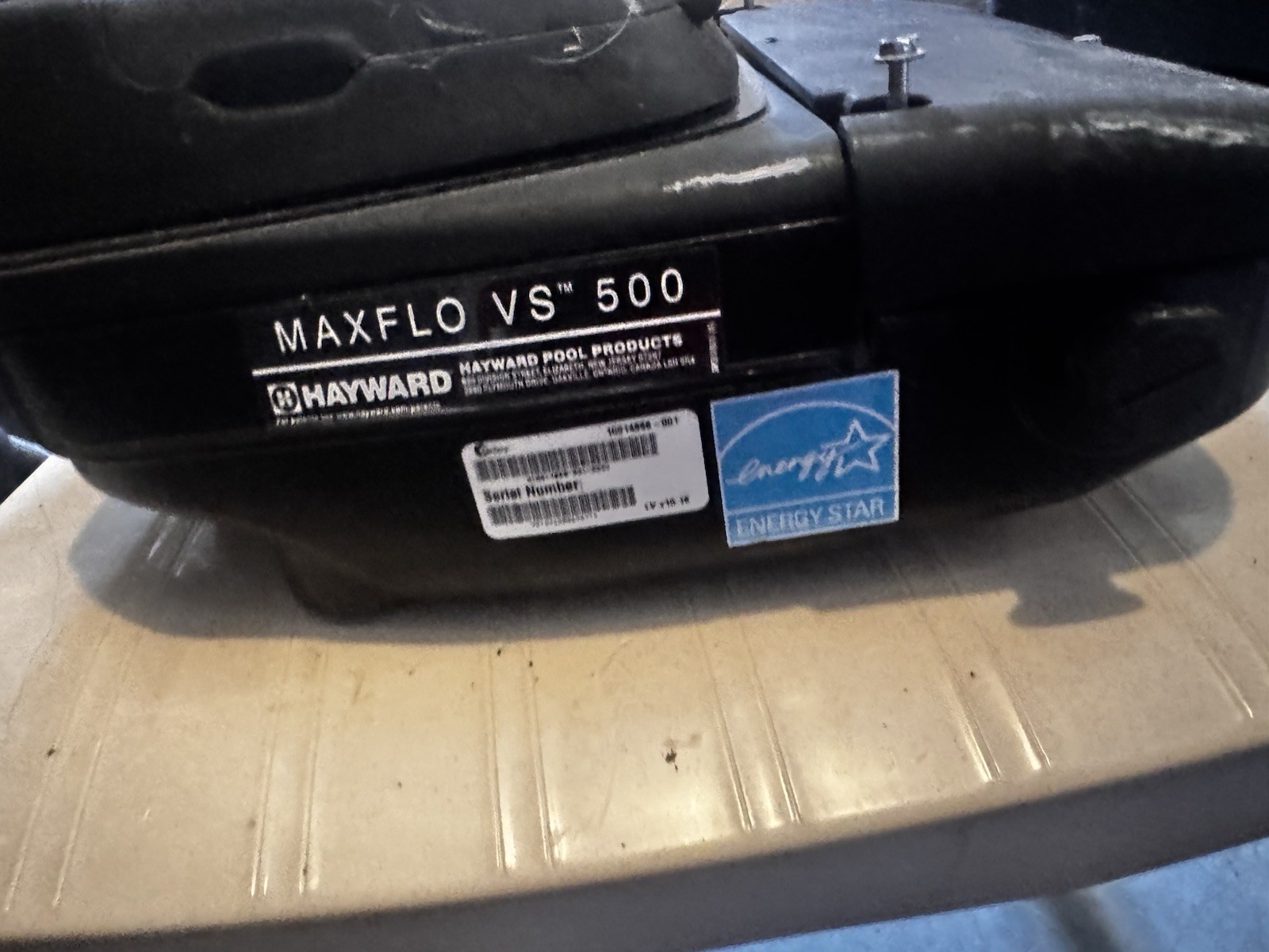 Hayward MaxFlo VS 500 Variable Speed Standard Pool Pump drive and screen