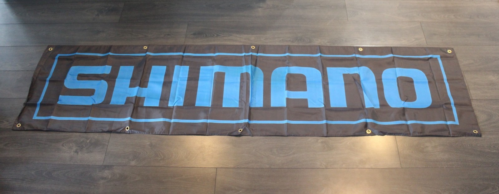 Shimano Banner Flag Big 2×8 feet Bikes Bike Shop Cycling Garage Fishing Rod Reel