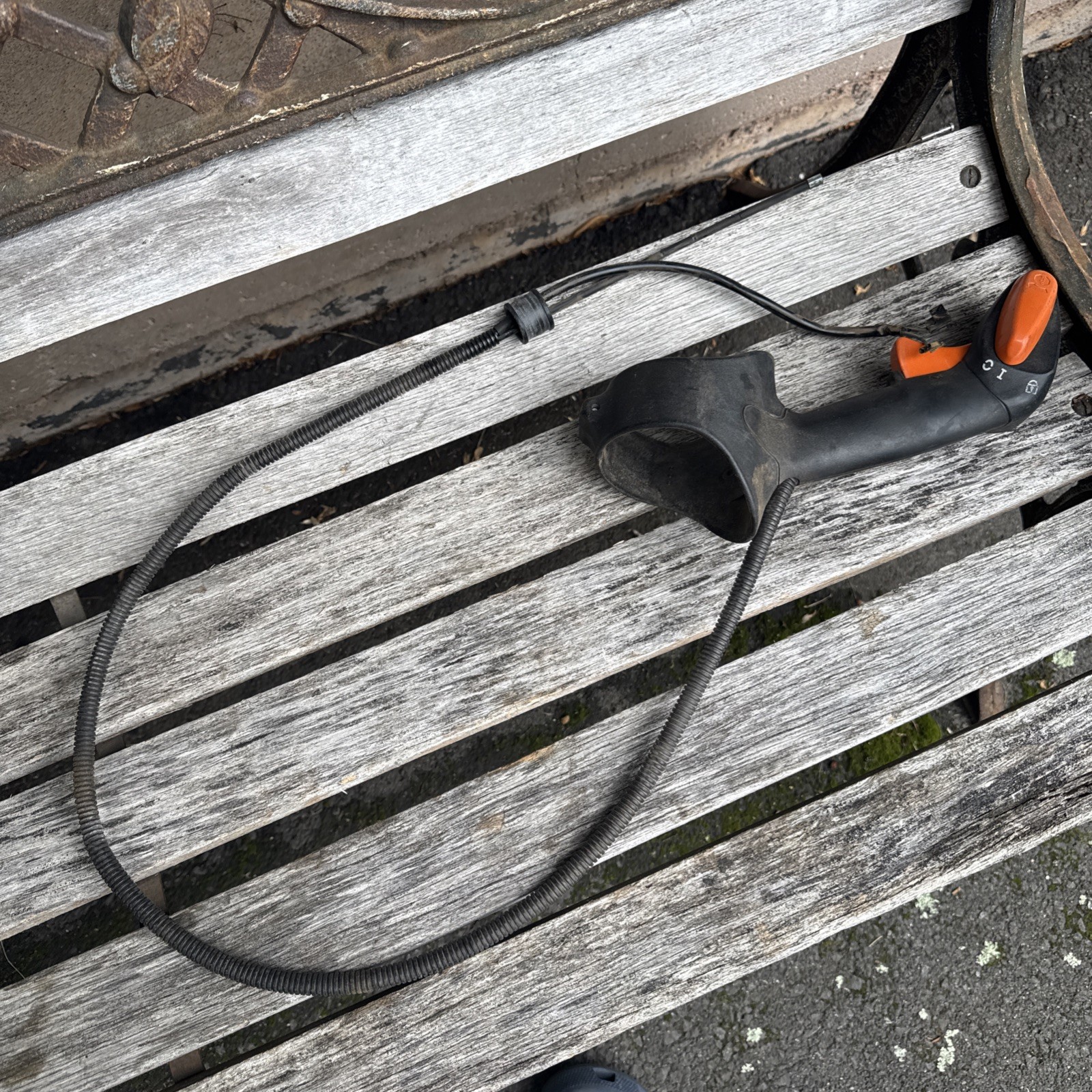 Stihl Br500 Br550 Br600 Throttle Trigger Control Handle Small Tube 4282 790 1305