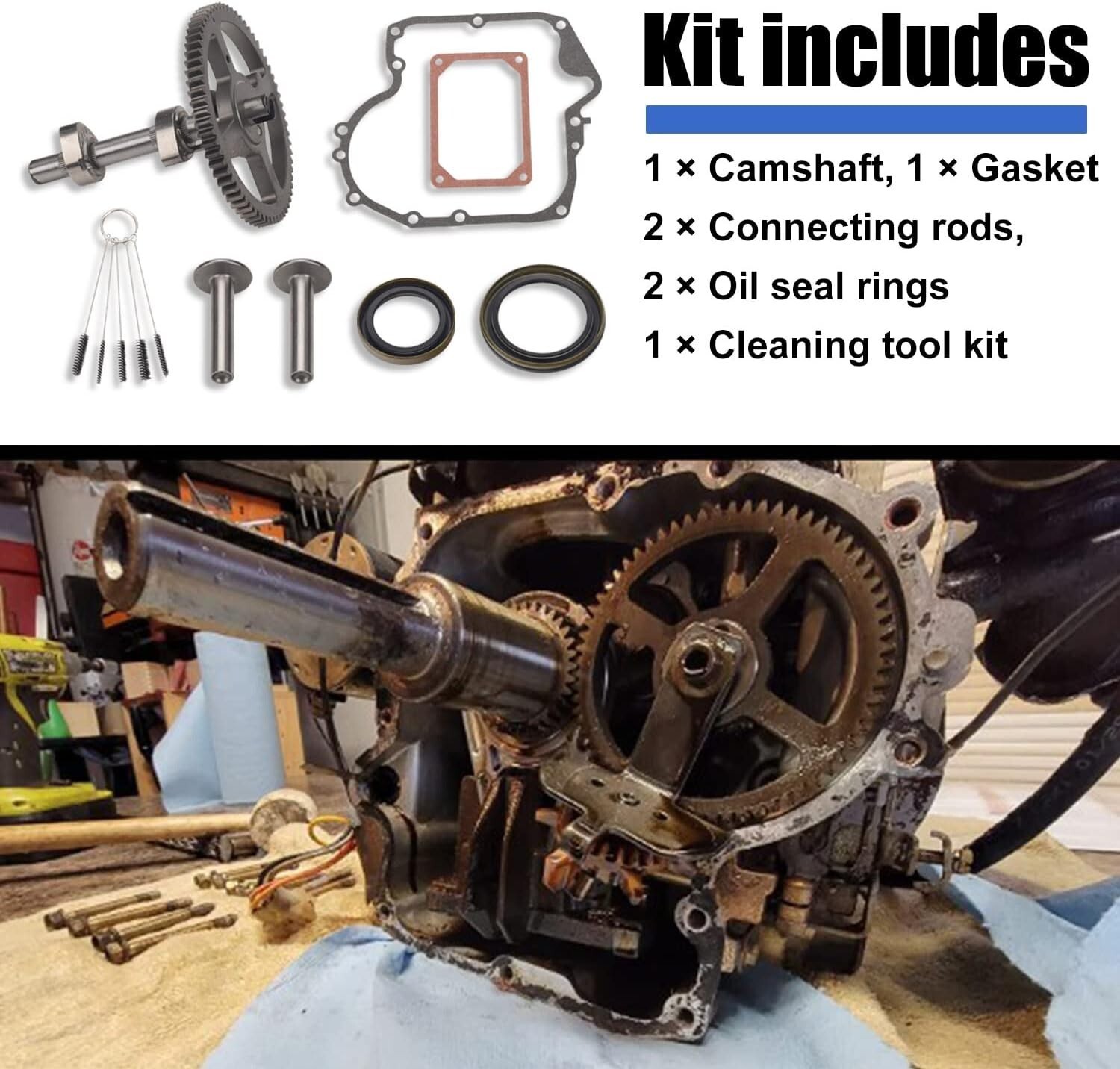 84005207 793880 Camshaft Kit For Briggs & Stratton 4 Cycle Small Engine Camshaft
