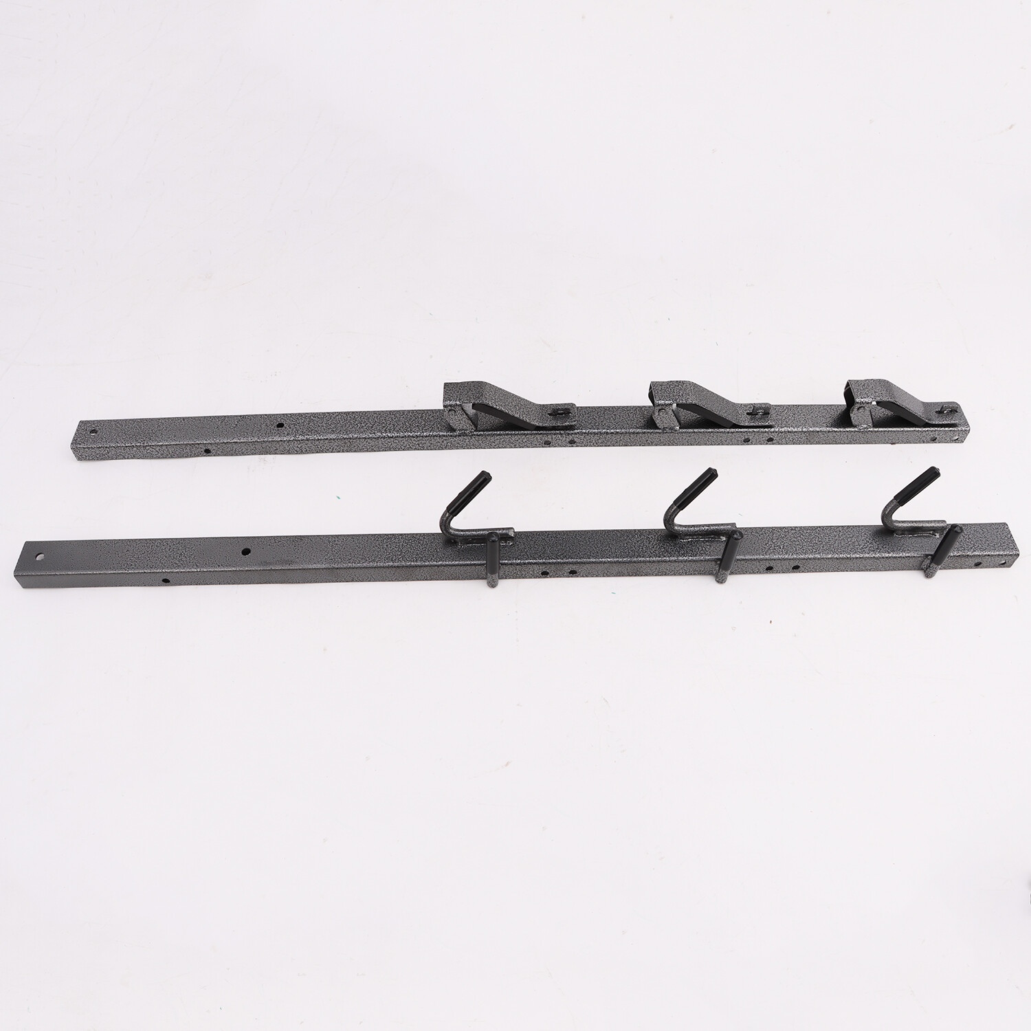 TIEWARDS 3-Place Weeder Trimmer Rack Holder for open Landscape Trailer Lockable