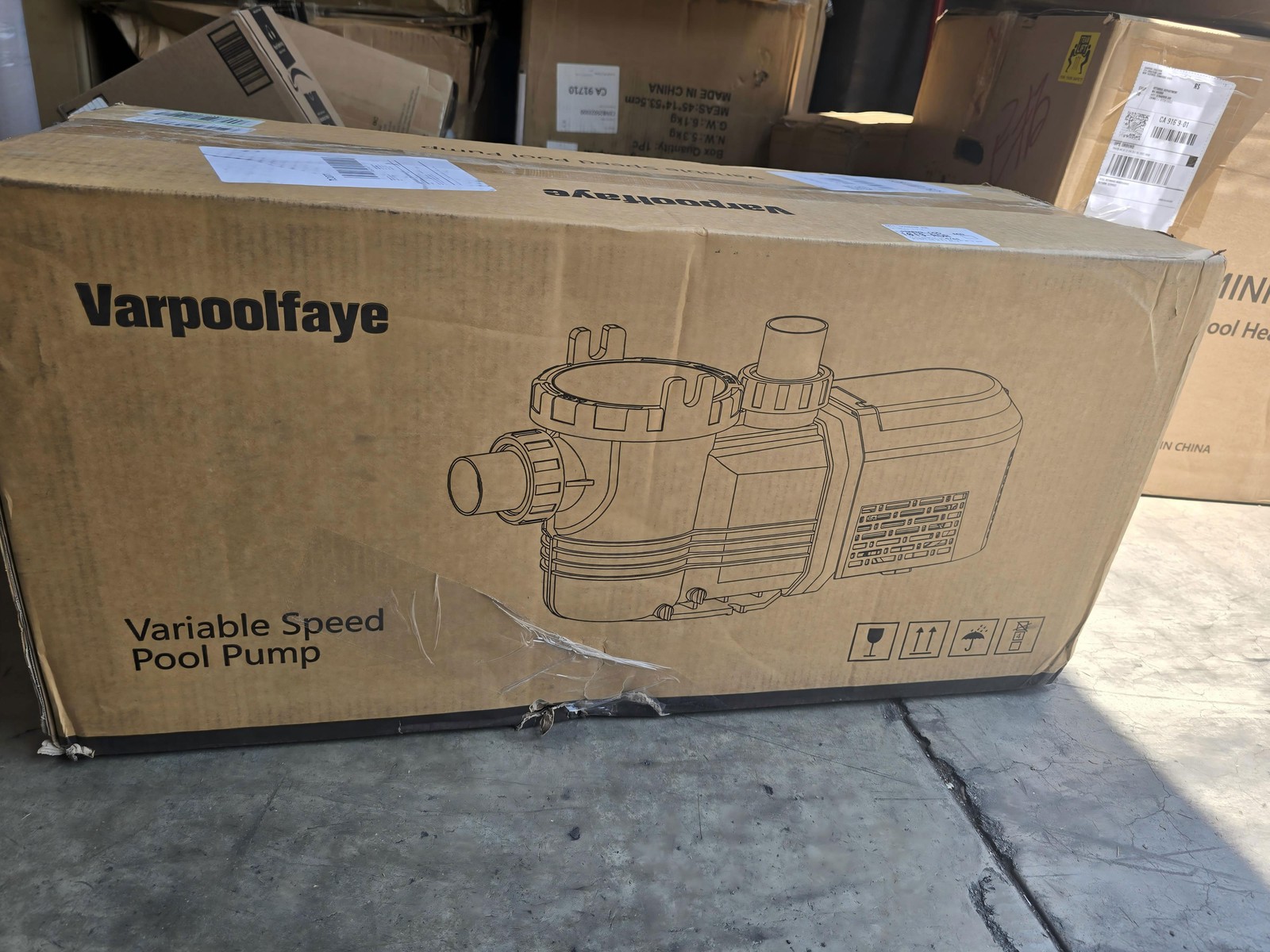 1.8 HP Variable Speed Inground Pool Pump Above Ground