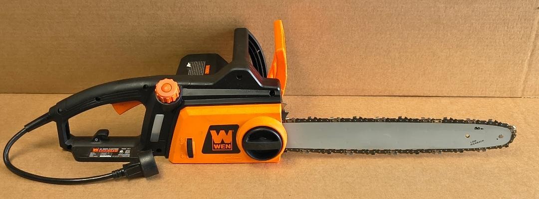 Clean WEN # 4017 – 110V 16″ Corded Electric Chainsaw – Free US Shipping