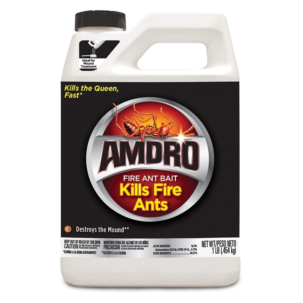 AMDRO Fire Ant Bait Killer Granules Hydramethylnon – 1 Lb.