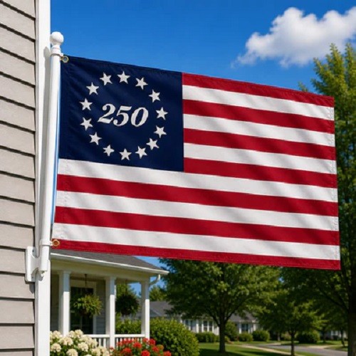 250 America Flag 3X5 Ft USA 250Th Anniversary BETSY ROSS Design,1776-2026 100D