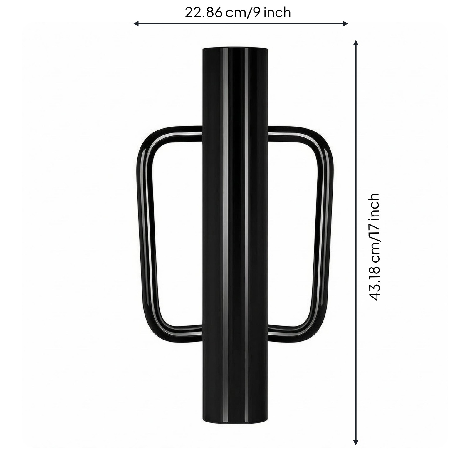 Fence Post Driver U-Shaped Handles Installation Tool Stand-Alone