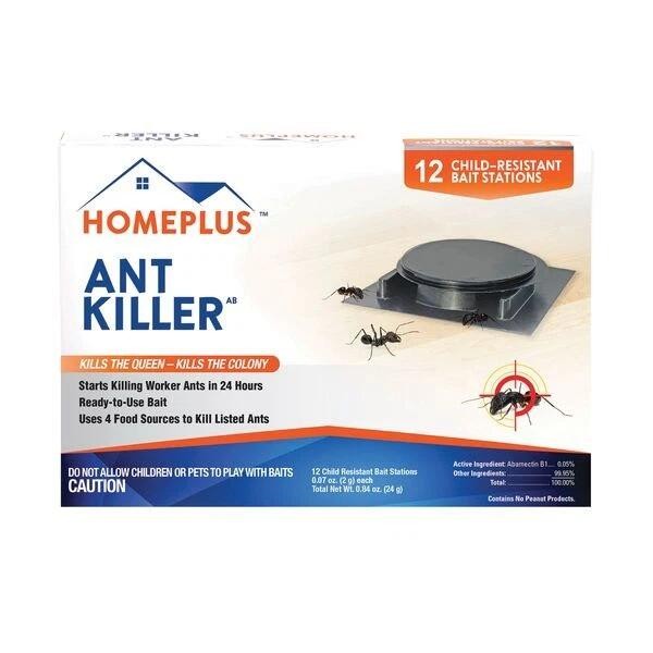 Home Plus HP-PLAS12 Plastic Ant Killing Bait Traps 12 Pack
