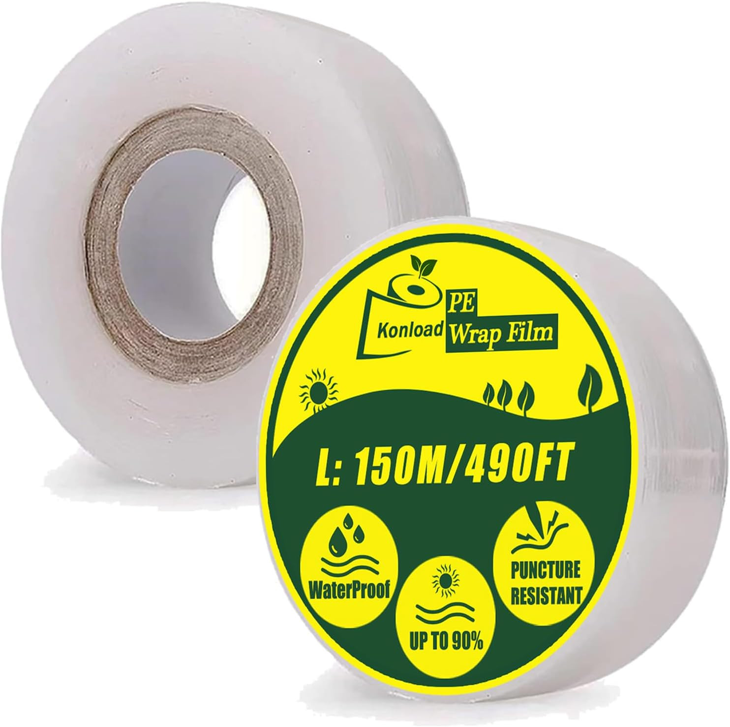 Nursery Grafting Tape, Buddy Tape for Fruit Trees/Plant Self-Adhesive PE Stretch
