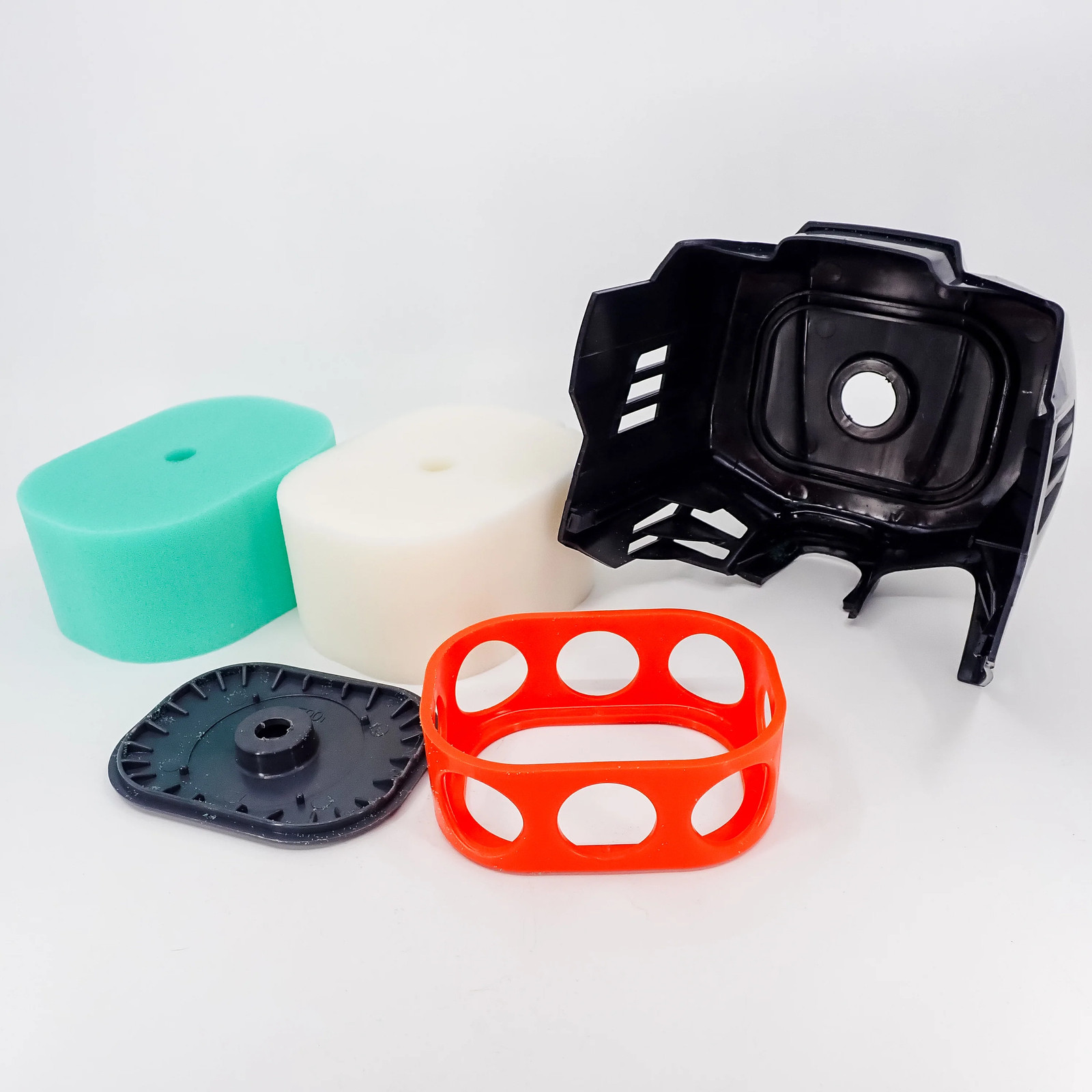 MAXFLOW AIR FILTER KIT FITS STIHL MS500I — COVER, CAGE AND TWO ELEMENTS