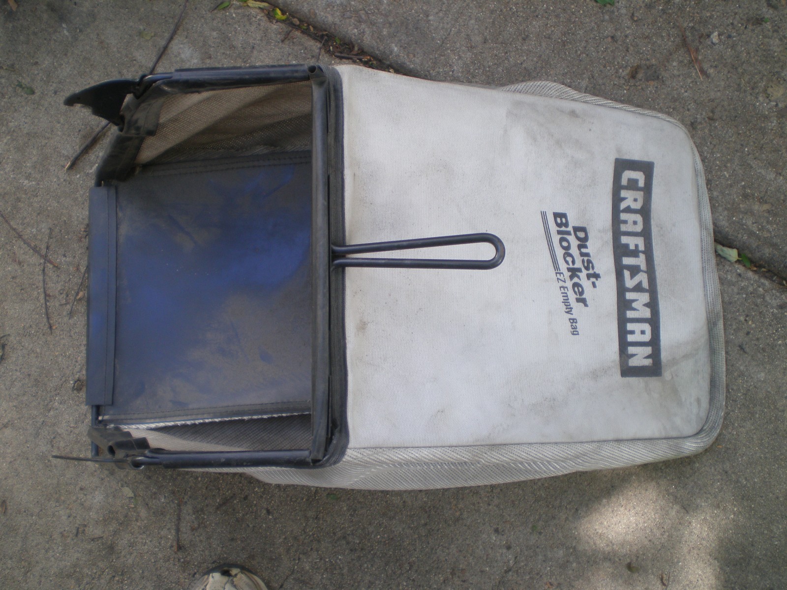 Craftsman 21 Front Drive Grass Catcher Lawn Mower Frame & Bag high vac vgc