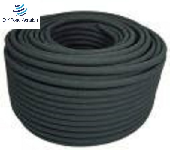 NEW SELF Sinking Hose 3/8″ ID 100-Ft Roll Weighted Black Poly Tubing Airline