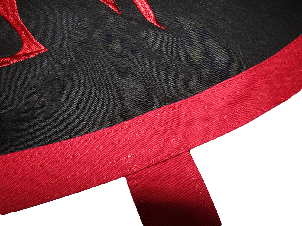 3×4 Viking Raven Red Black 100% Cotton Premium Flag Large 3’x4′ Grommets 2 clips