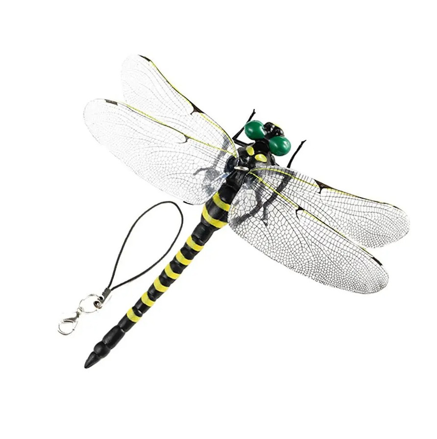 1pc Simulation Dragonfly Mosquito Repellent Outdoor Hanging Garden Ornament