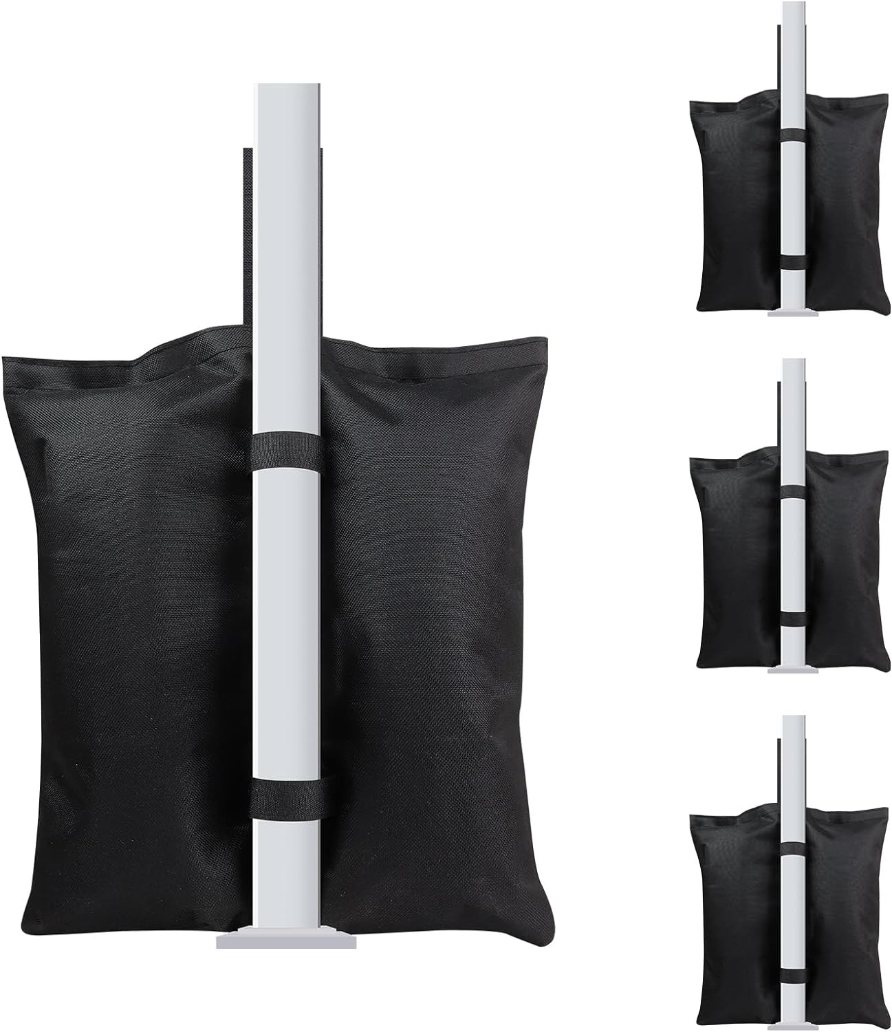 Canopy Weight Bags,4 Pack Heavy Duty Sand Pouch for Outdoor Gazebo Instant Shelt