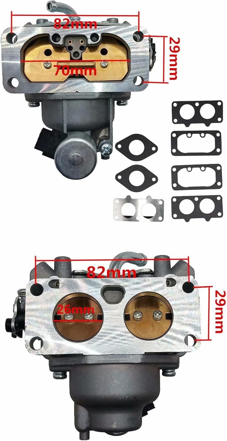 Carburetor Kit For 52″ Wright Stander ZK 31hp Lawn Mower
