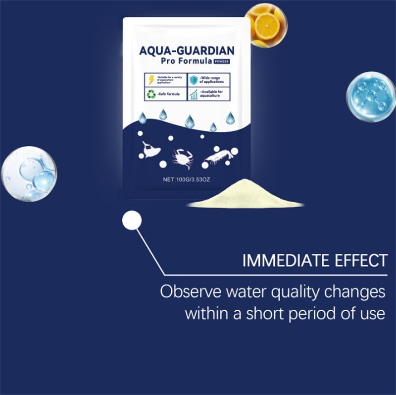 Water Clarifier Aquaculture Water Purifying Treatment Powder Pro Formula 100g