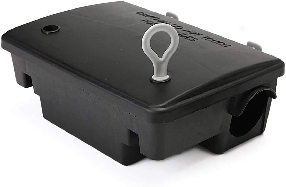 Itrap Mice & Rat Bait Stations, Indoor/Outdoor, Child & Pet-Safe Locking Box, Mo